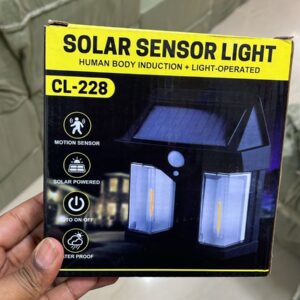 Smart Solar Motion Sensor Wall Light